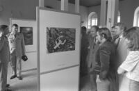 Eröffnung der Sonderausstellung "Leben in der Arktis", Juli 1979, Stadtarchiv Karlsruhe 8/BA Schlesiger A38/18/1/27.