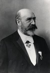 Friedrich von Weech, um 1905, Stadtarchiv Karlsruhe 8/PBS oIII 1574.
