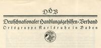 Kopfzeilen des Rundbriefs vom Dezember 1916, Stadtarchiv Karlsruhe 8/StS 20/3105.