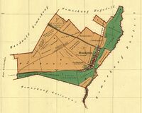 Gemarkungsplan Rintheims von 1864, Stadtarchiv Karlsruhe 8/PBS XVI 210.